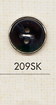209SK 간단한 셔츠 용 4 구멍 플라스틱 단추 다이야 버튼(DAIYA BUTTON)
