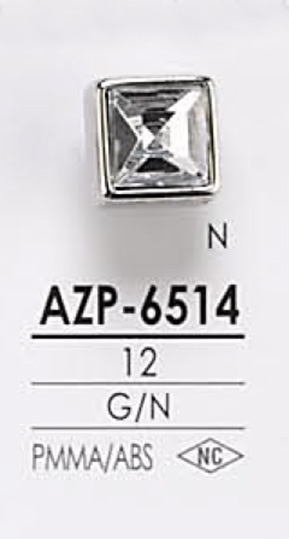 AZP6514 크리스탈 스톤 단추 IRIS