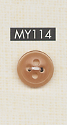 MY114 심플 고급 셔츠 블라우스 용 4 구멍 폴리 에스테르 단추 다이야 버튼(DAIYA BUTTON)