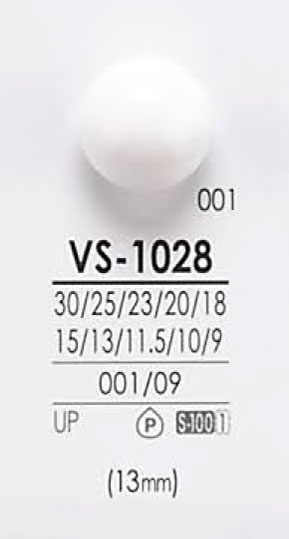 VS1028 블랙 & 염색 단추 IRIS