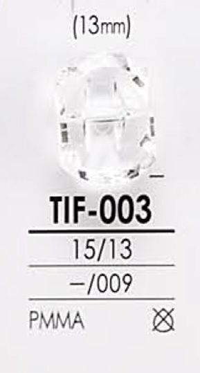 TIF003 다이아몬드 컷 단추 IRIS