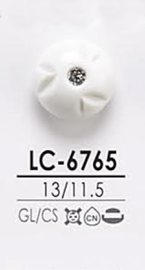 LC6765 염색용 핑컬 톤 크리스탈 스톤 단추 IRIS