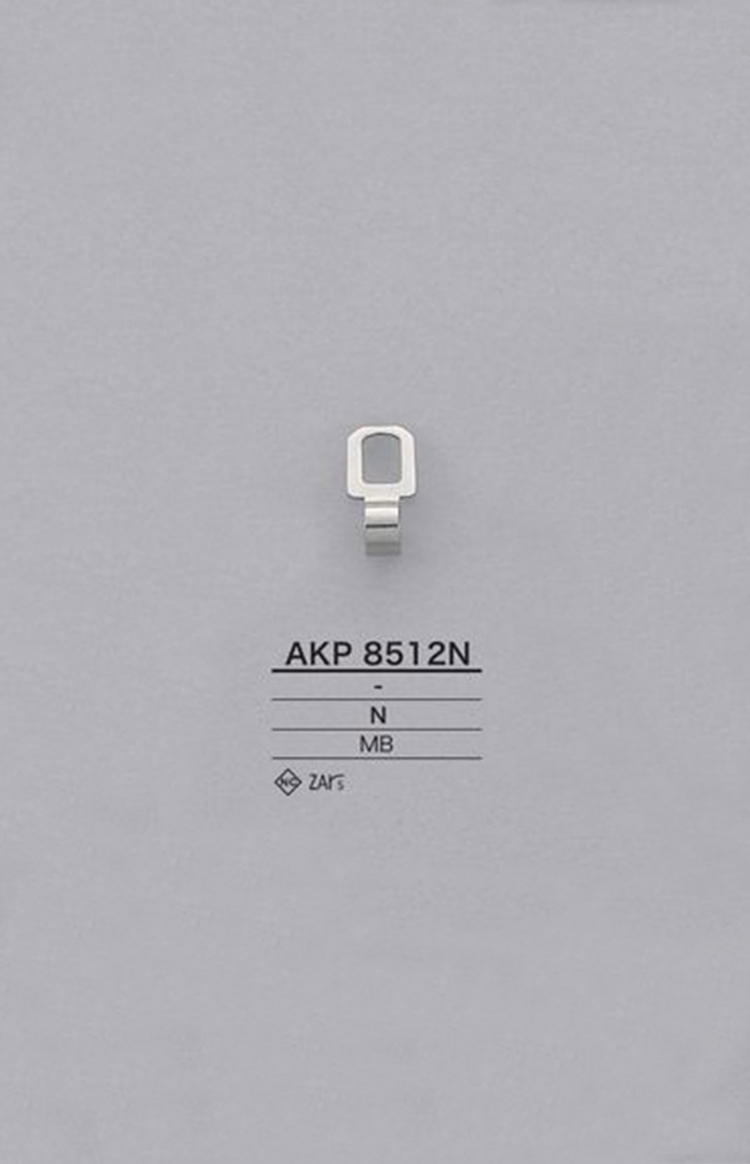 AKP8512N 황동 지퍼 포인트 (지퍼 슬라이더) IRIS