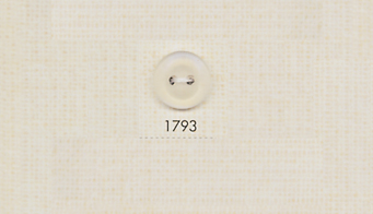 1793 DAIYA BUTTONS 두 구멍 폴리 에스테르 매트 단추 다이야 버튼(DAIYA BUTTON)