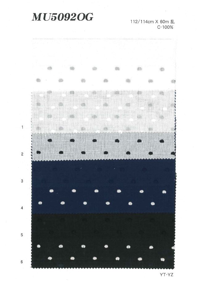 MU5092 컷 자카드[원단] Ueyama Textile