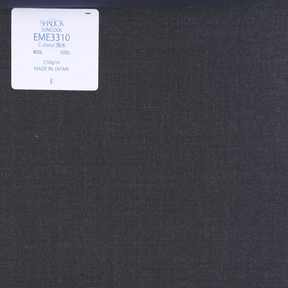 EME3310 일본의 하복 지역 샤 릭 시리즈 준 멋진 무지 차콜 하늘 회색[원단] 미유키 케오리(MIYUKI)