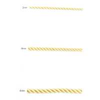 121-34 레이온 트위스트 코드 (꼬인 끈)[리본 테이프 코드] 다린(DARIN) 서브 사진