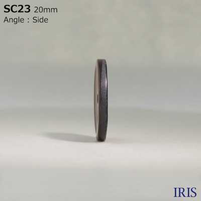 SC23 천연 소재 조개제 표공 2개 구멍 윤기 있는 단추 IRIS 서브 사진