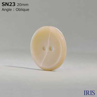 SN23 천연 소재 다카세 조개 2 구멍 윤기있는 단추 IRIS 서브 사진