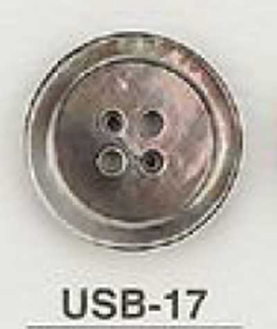 USB17 천연 소재 염색 단추 마더오브펄 IRIS 서브 사진