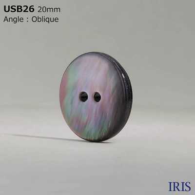 USB26 천연 소재 염색 단추 마더오브펄 IRIS 서브 사진