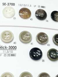 NICK3000 셔츠・경의류용 골조 단추 IRIS 서브 사진