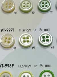 VT9971 셔츠, 폴로 셔츠, 가벼운 의류 용 다채로운 단추 IRIS 서브 사진