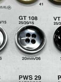 GT108 재킷・슈트용 조개 단추 「심포니 시리즈」 IRIS 서브 사진