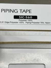 SIC-560 시스루 파이핑 테이프[리본 테이프 코드] SHINDO(SIC) 서브 사진