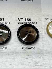 VT155 재킷・슈트용 조개 단추 「심포니 시리즈」 IRIS 서브 사진