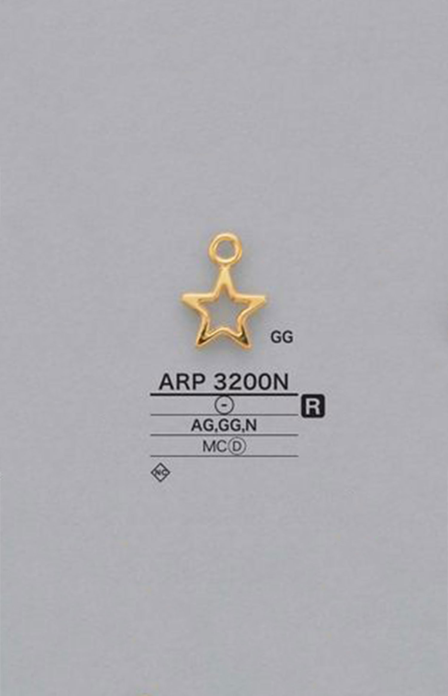 ARP3200N 스타 타입 모티프 부품[잡화 기타] IRIS