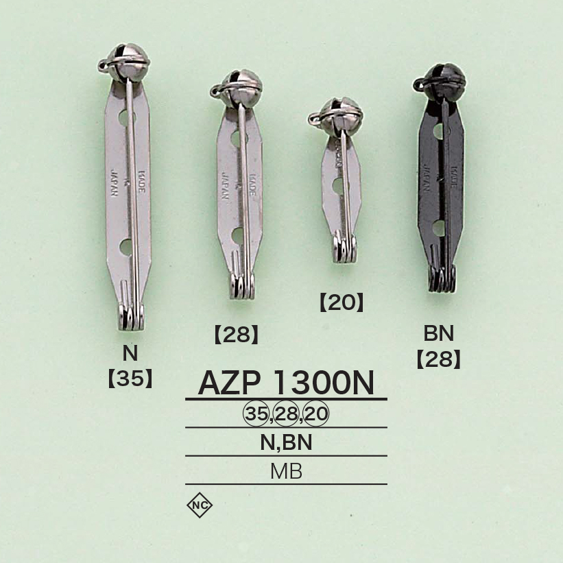 AZP1300N 브로치 핀[잡화 및 기타] IRIS