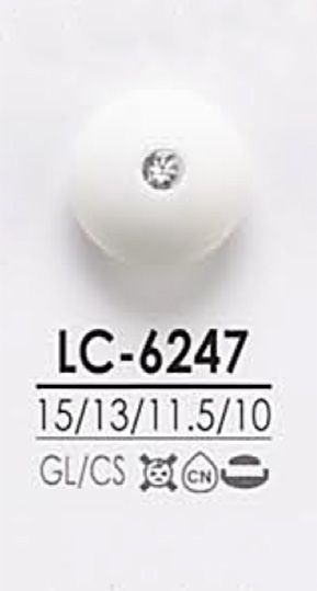 LC6247 염색용 핑컬 톤 크리스탈 스톤 단추 IRIS