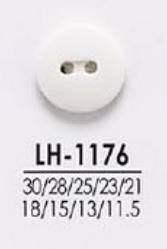 LH1176 셔츠에서 코트까지 염색용 단추 IRIS