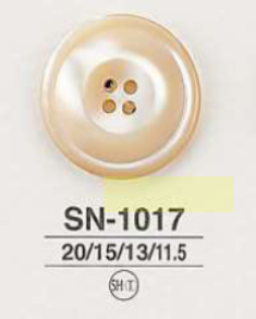 SN1017 다카세 조개제 표공 4개 구멍 단추