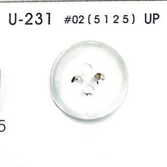 U231 【물소조】4구멍 단추 있어 윤기 있어 염색용 NITTO Button
