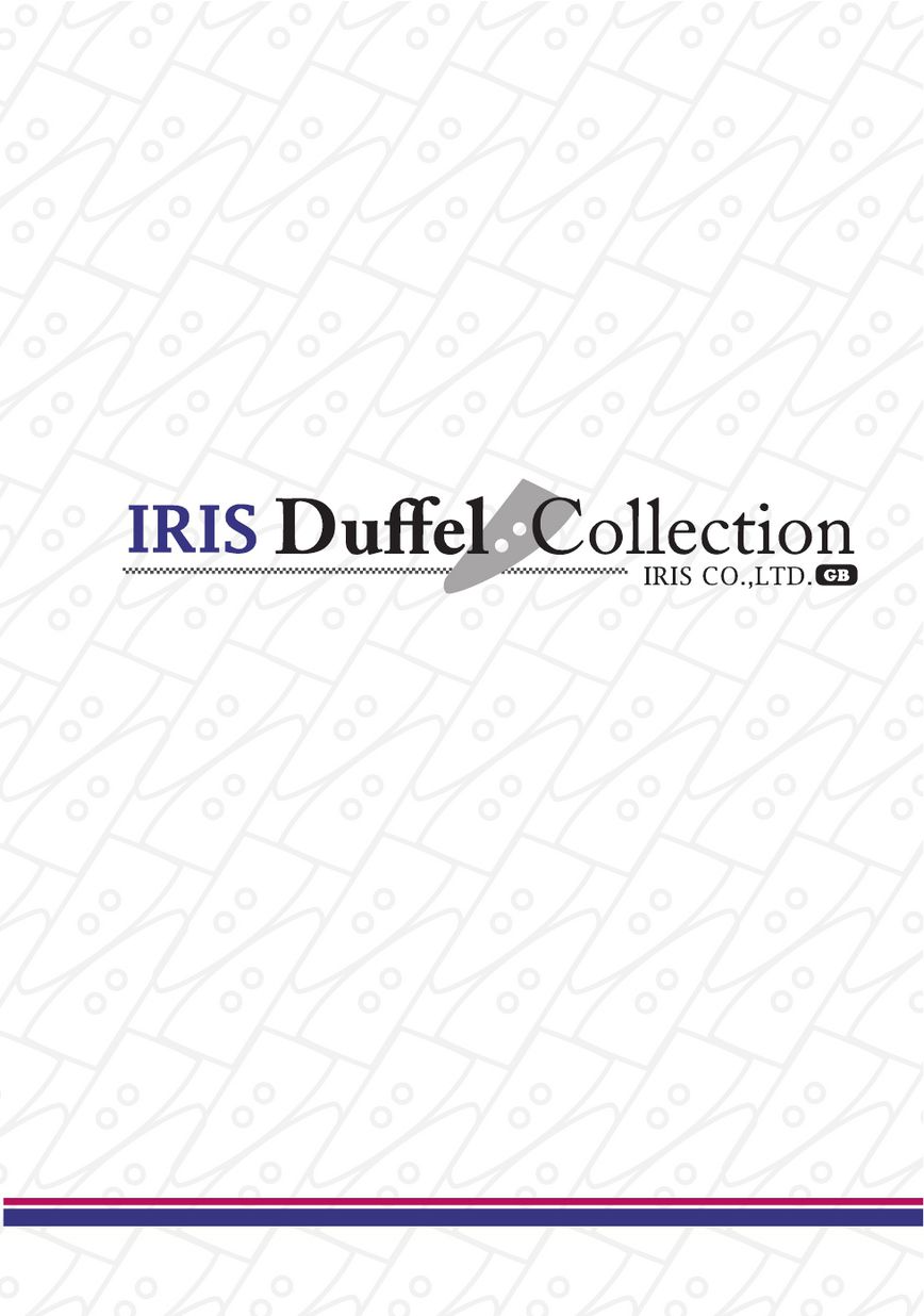 IRIS-SAMPLE-GB Duffle Collection[샘플북] IRIS