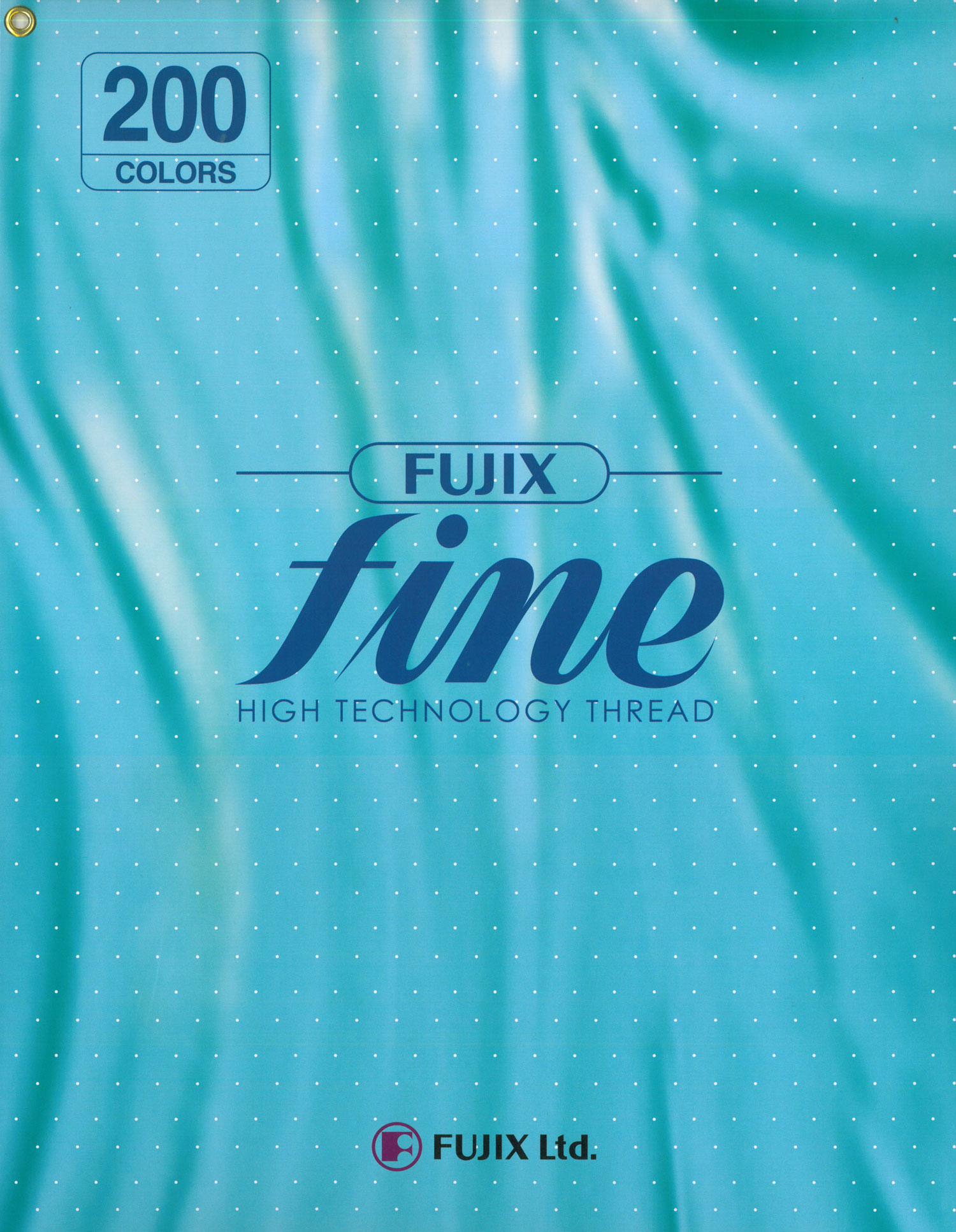 FUJIX-SAMPLE-11 fine HIGHT TECHNOLOGY THREAD[샘플북] FUJIX