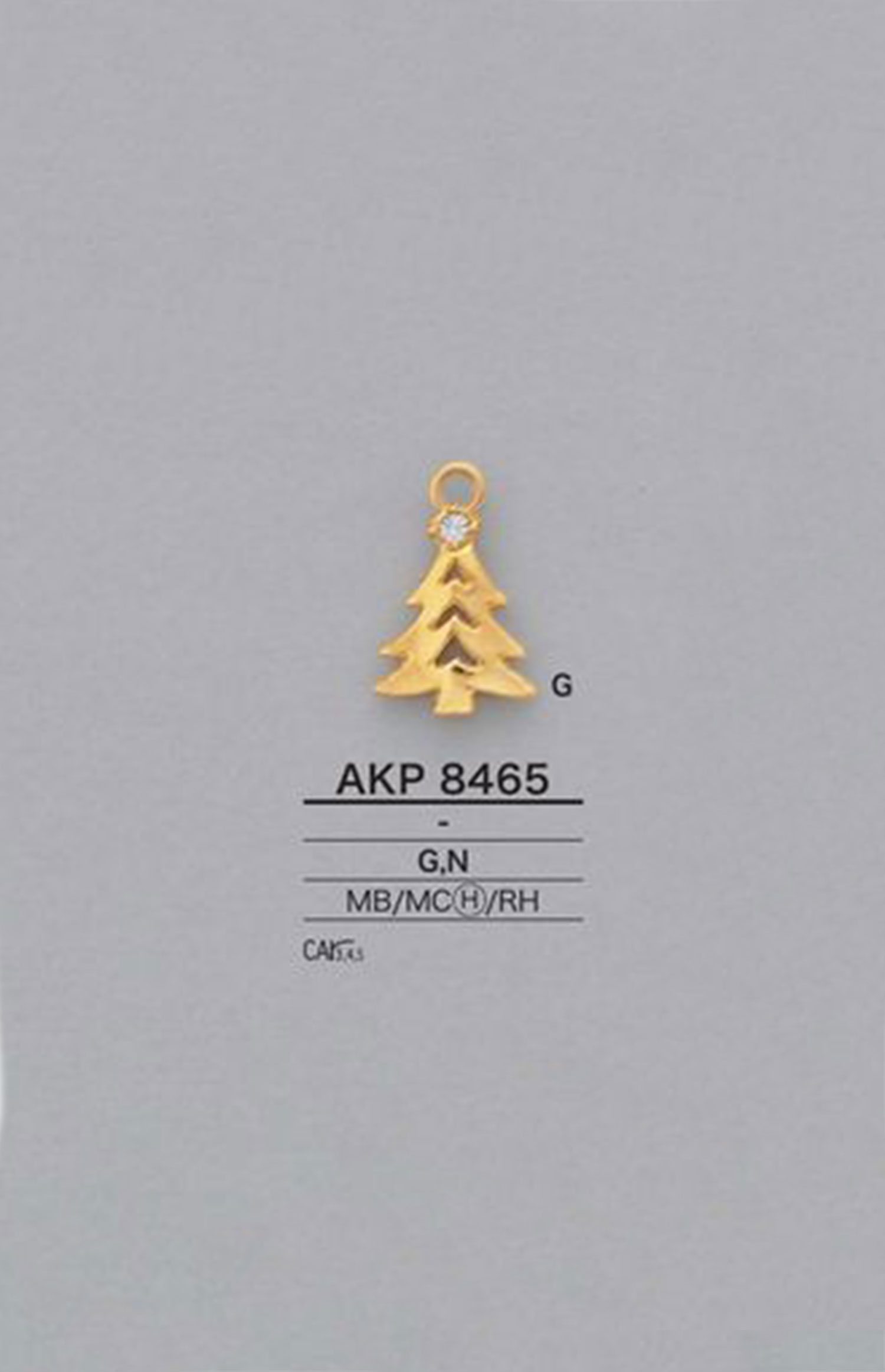 AKP8465 트리형 지퍼 포인트(지퍼 슬라이더) IRIS