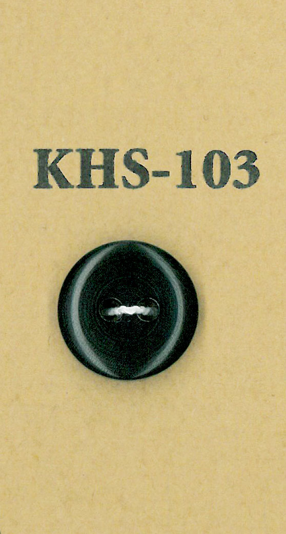 KHS-103 버팔로 간단한 2 구멍 혼 단추 Koutoku Button