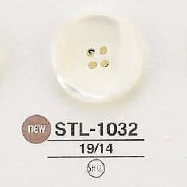 STL1032 다카세 조개제 표공 4개 구멍 단추 IRIS