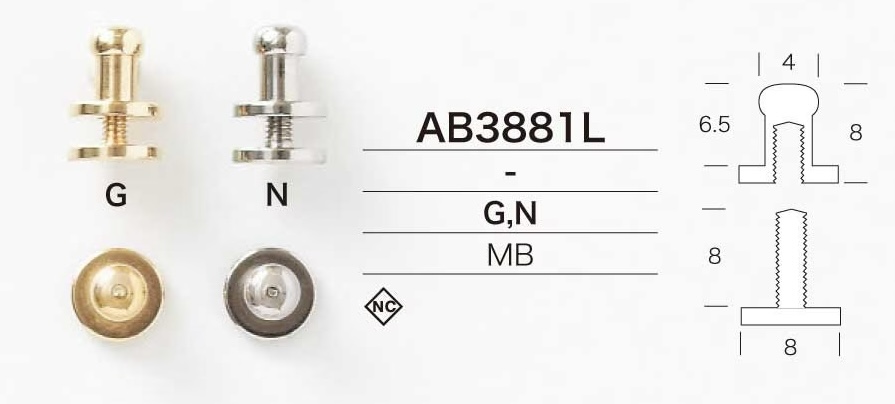 AB3881L AB3881L 나사식 상단 부품[잡화 및 기타] IRIS