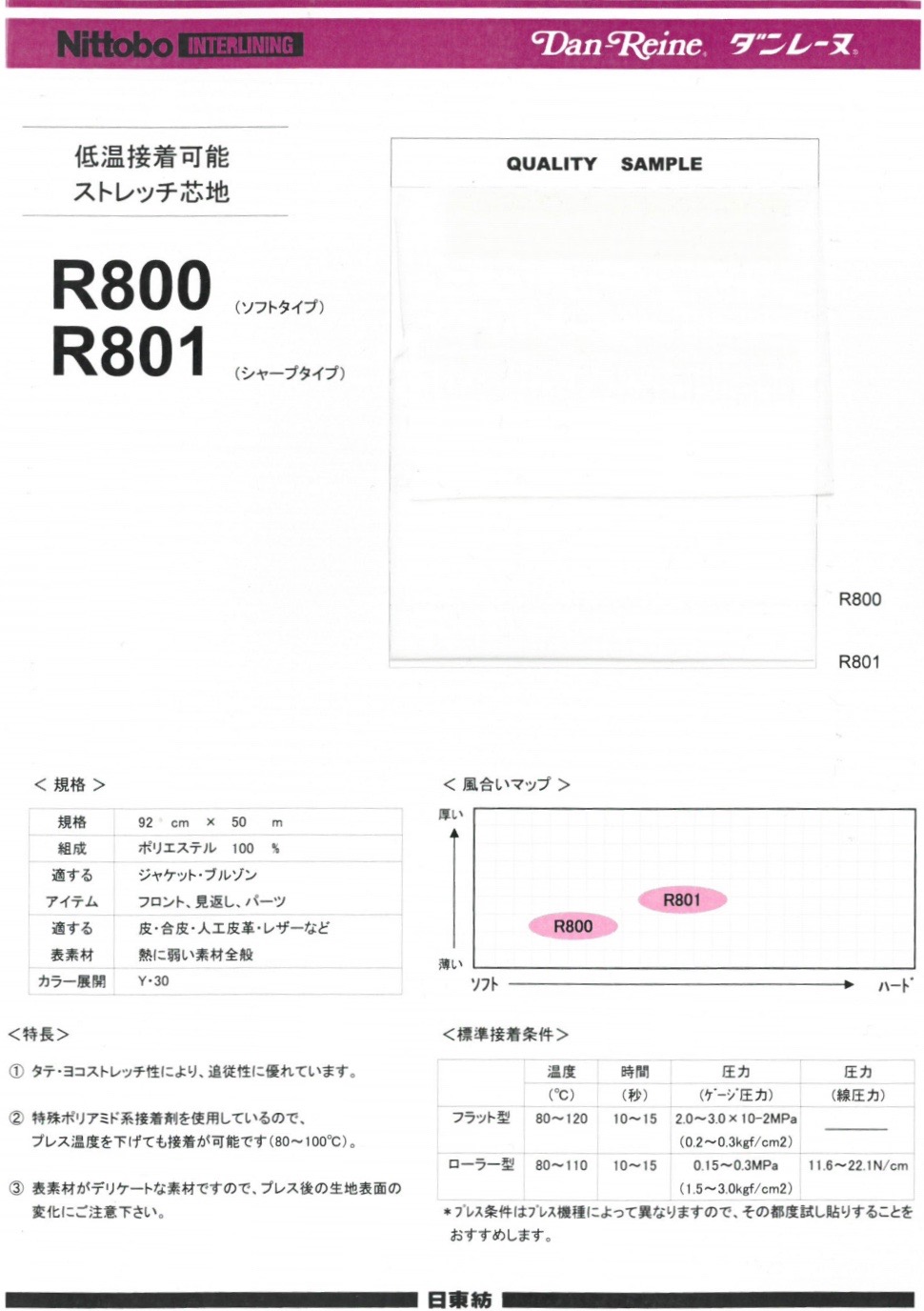 R800/R801SAMPLE 샘플북