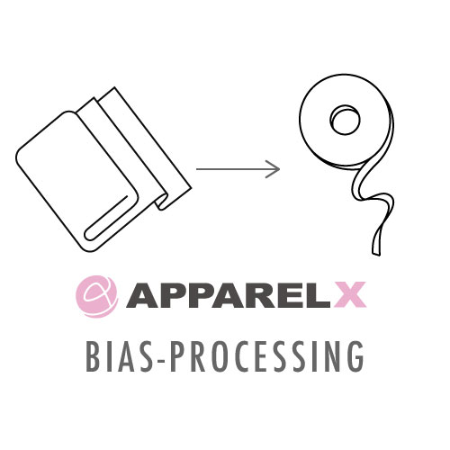 BIAS-PROCESSING 바이어스 테이프 커팅 (직물 폭 131cm 이상)[시스템]