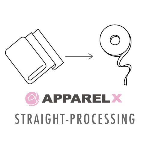 STRAIGHT-PROCESSING 스트레이트 컷(원단 폭 135cm 이상)[시스템]