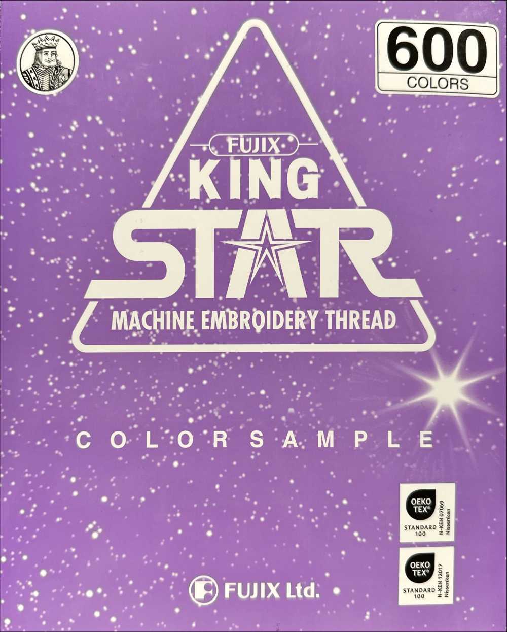 FUJIX-SAMPLE-30 킹스타 기계 자수실 샘플 카드[샘플북] FUJIX