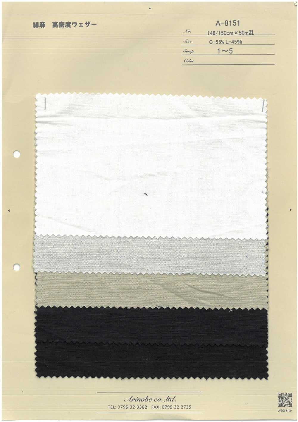 A-8151 고밀도 리넨 웨더 천[원단] ARINOBE CO., LTD.