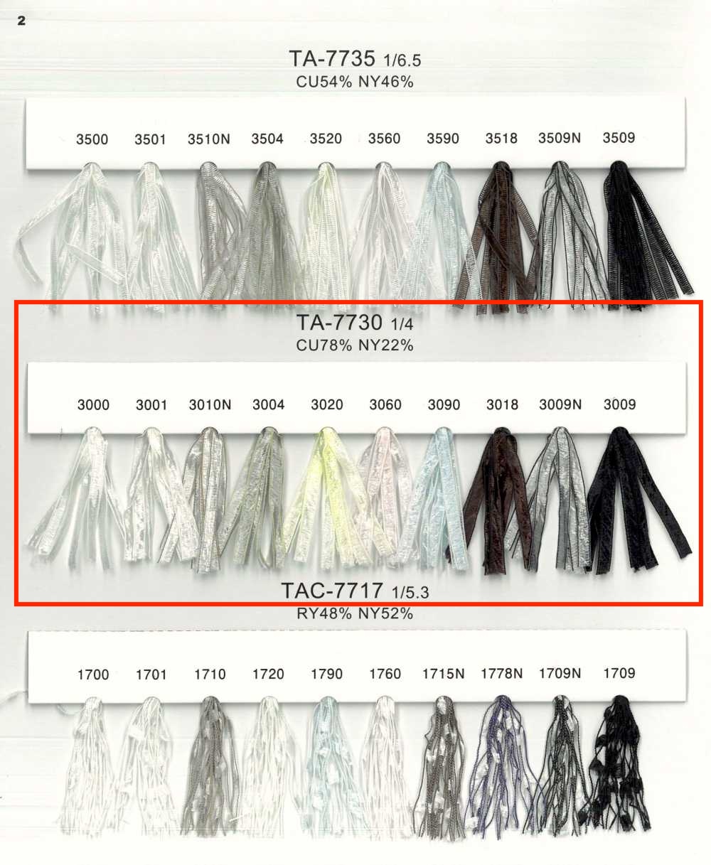 TA-7730 팬시 얀 테이프 얀[리본 / 테이프 / 코드] UNITED RIBBONS