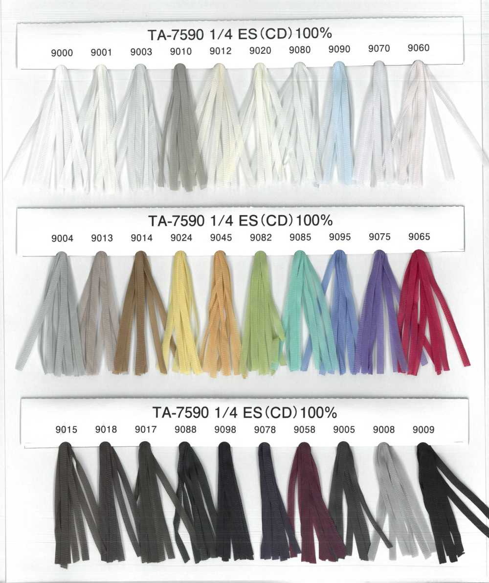 TA-7590-SAMPLE TA-7590 샘플 카드[샘플북] UNITED RIBBONS
