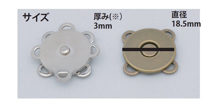 144-L 추가 꽃 머그 버튼, L 사이즈[훅, 걸고리] 이름 없음