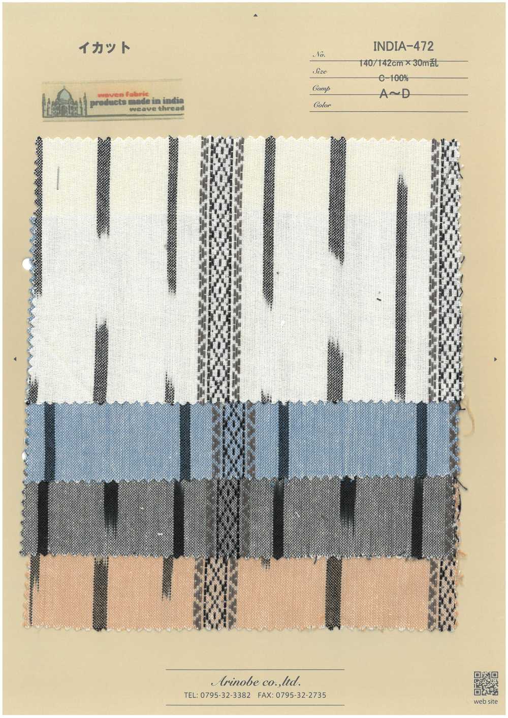 INDIA-472 이캇[원단] ARINOBE CO., LTD.