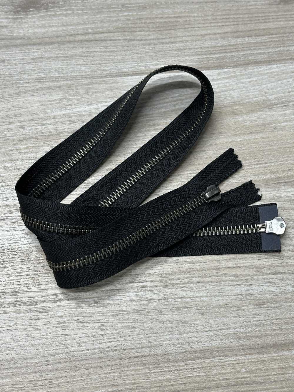 5RGTHMMR-OUTLET 금속 지퍼, 사이즈 5, 앤티크 실버, 양방향 분리형 YKK