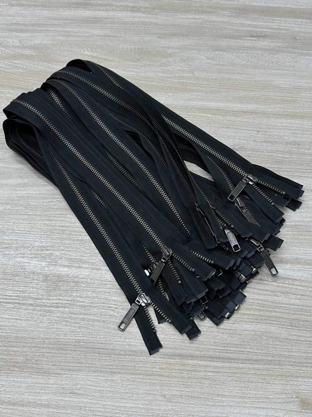 5RGTHOR-OUTLET 금속 지퍼, 사이즈 5, 앤티크 실버 오픈형 YKK