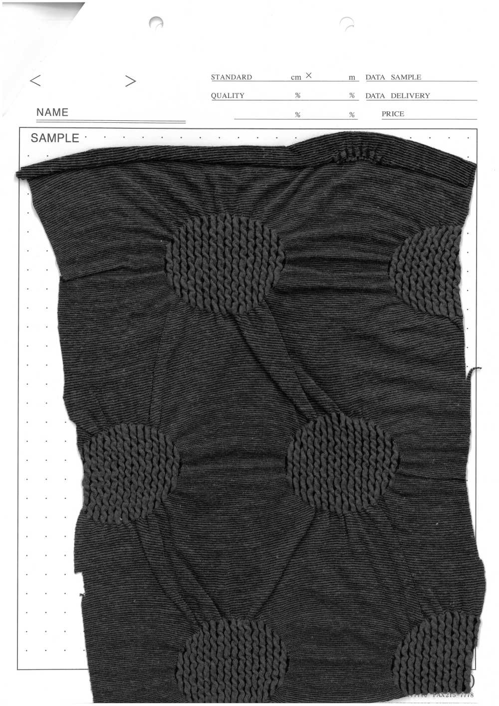 MKA2000 JQ 원형 니트[원단] Marukyo Textile