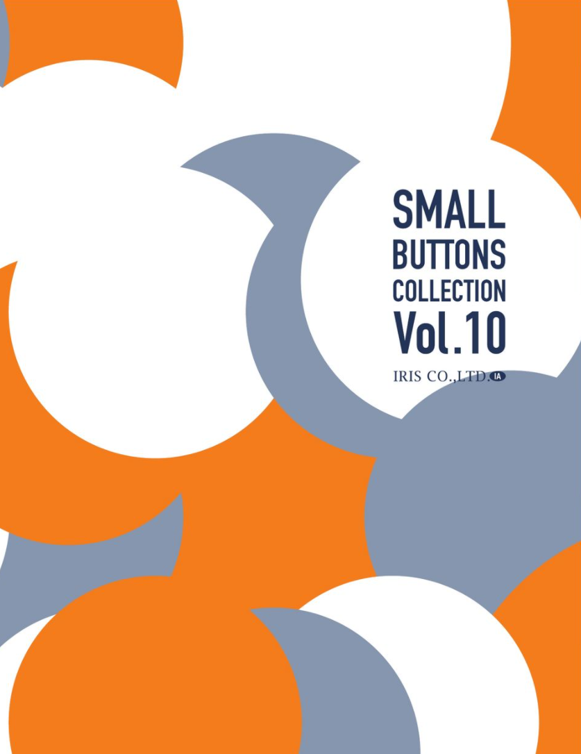 IRIS-SAMPLE-IA IRIS Small Buttons Collection Vol10[샘플북] IRIS