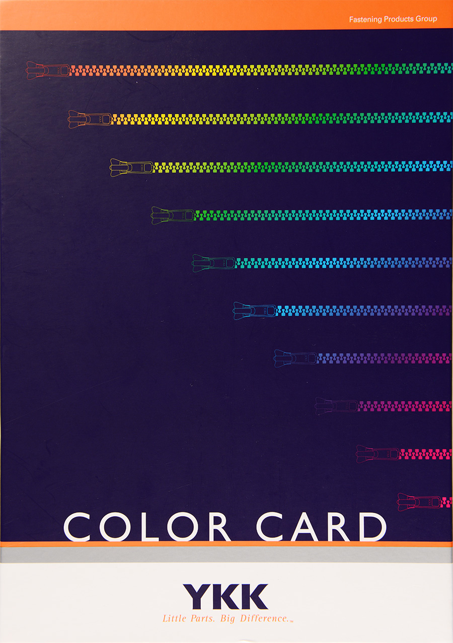 YKK-SAMPLE YKK Color Card[샘플북] YKK