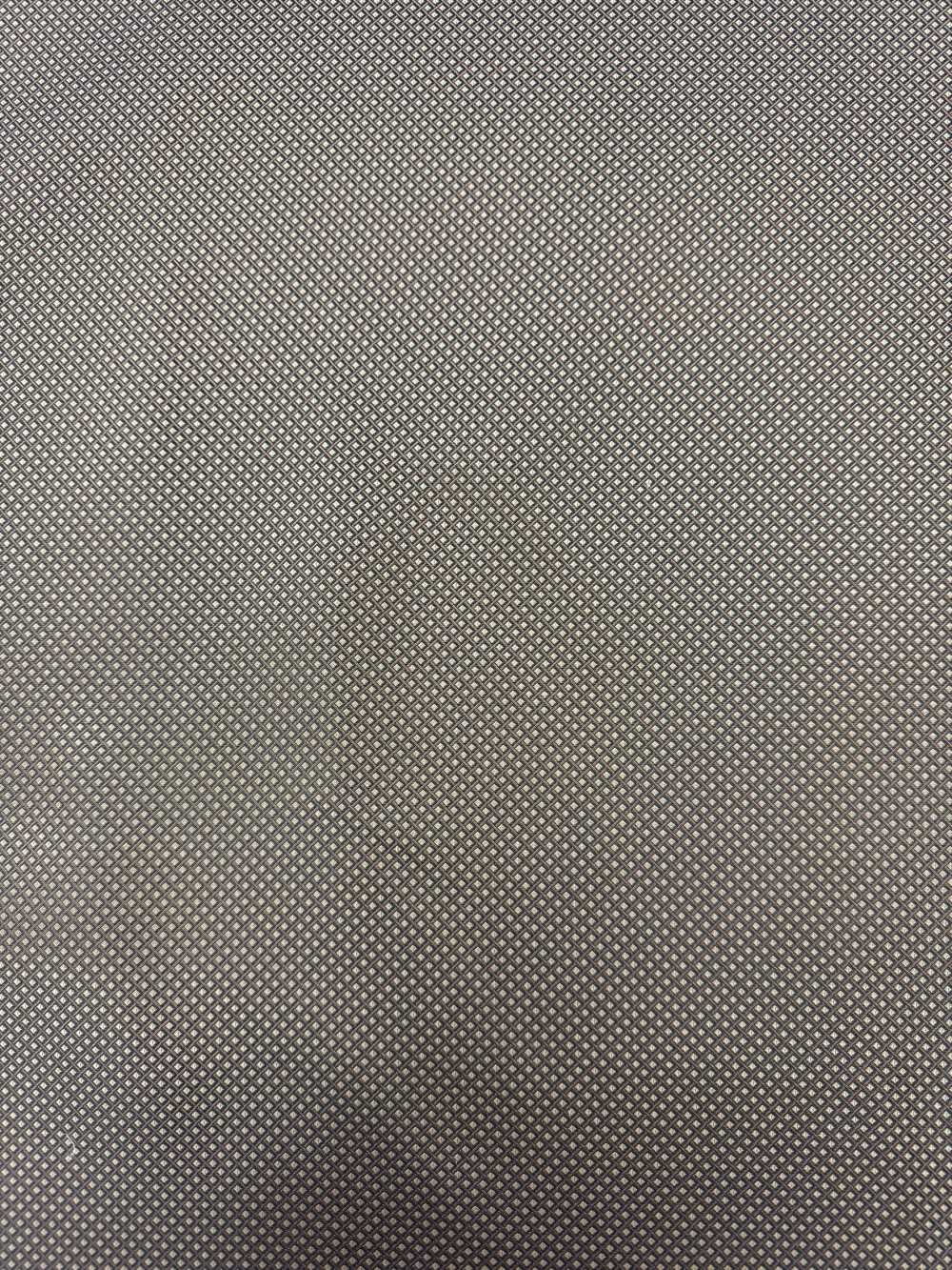 185BR 【아울렛】야마나시 실크 실크 100% 대각선 체크 무늬 브라운[원단] 야마모토 (EXCY)