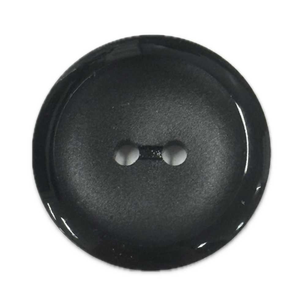 H-02 예복용 윤기 지우기 검정 2개 구멍 단추