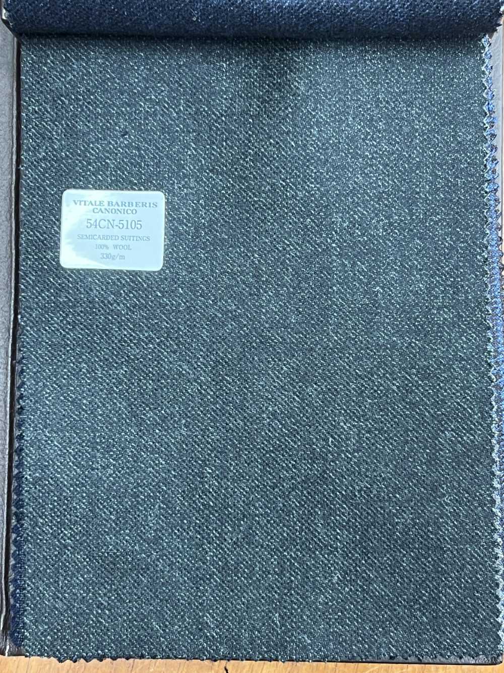 54CN5105 CANONICO SEMICARDED SUITINGS 농록 무지[원단] CANONICO