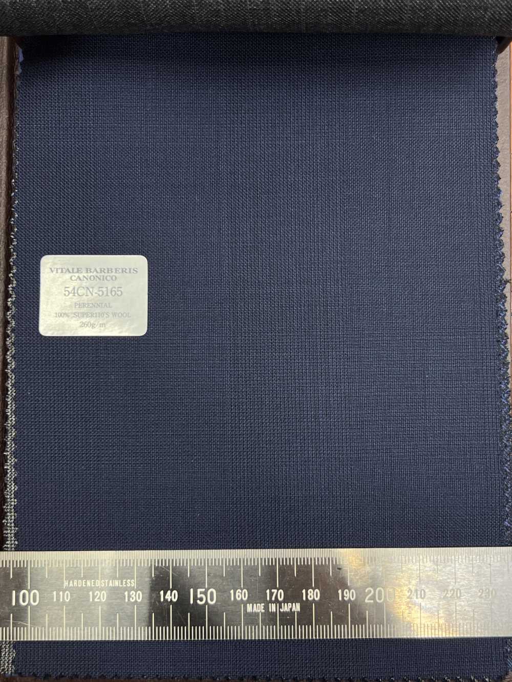54CN5165 CANONICO(카노니코) Super110' 실 W/100 PERENNIAL 네이비[원단] CANONICO